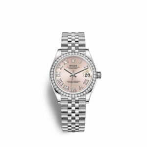 Rolex Datejust 31 Stainless Steel Diamond / Jubilee / Pink - Roman 278384rbr-0024