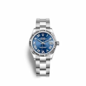 Rolex Datejust 31 Stainless Steel / Fluted / Blue - Roman / Oyster 278274-0033
