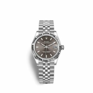 Rolex Datejust 31 Stainless Steel Fluted / Jubilee / Grey 278274-0016