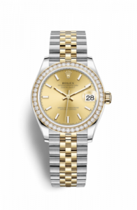 Rolex Datejust 31 Stainless Steel / Yellow Gold / Diamond / Champagne / Jubilee 278383rbr-0014