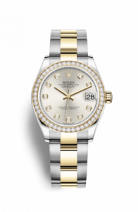 Rolex Datejust 31 Stainless Steel / Yellow Gold / Diamond / Silver - Diamond / Oyster 278383rbr-0019