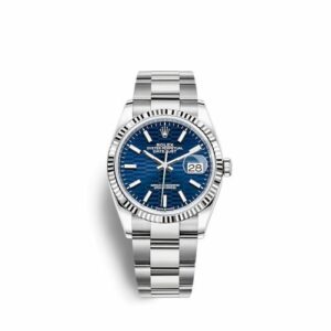 Rolex Datejust 36 Stainless Steel / Fluted / Blue - Fluted / Oyster 126234-0050