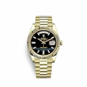 Rolex Day-Date 40 Yellow Gold / Onyx 228238-0059