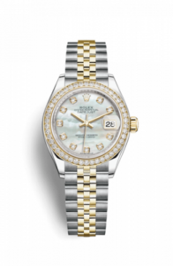 Rolex Lady-Datejust 28 Rolesor Yellow Diamond / Jubilee / MOP 279383rbr-0019
