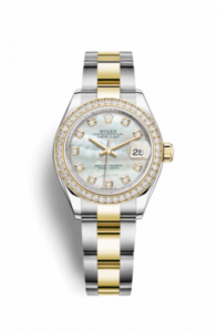 Rolex Lady-Datejust 28 Rolesor Yellow Diamond / Oyster / MOP 279383rbr-0020