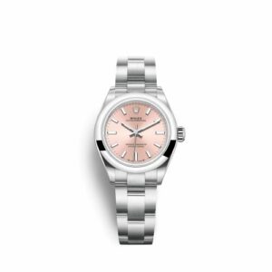 Rolex Oyster Perpetual 28 Stainless Steel / Pink 276200-0004