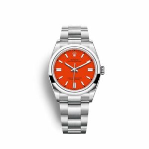 Rolex Oyster Perpetual 36 Stainless Steel / Red 126000-0007