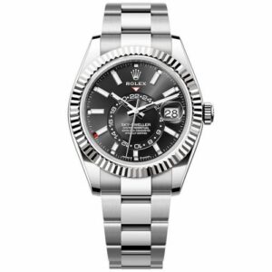Rolex Sky-Dweller Stainless Steel - White Gold / Black / Oyster 336934-0007