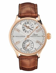 Sinn Classic Timepieces Regulateur Rose Gold / Silver 6100.021