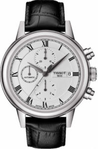 Tissot Carson Automatic Chronograph 42.3 Stainless Steel / Silver / Strap T085.427.16.013.00