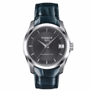 Tissot Couturier Powermatic 80 32 Stainless Steel / Grey / Strap T035.207.16.061.00