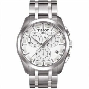 Tissot Couturier Quartz Chronograph Silver / Bracelet T035.617.11.031.00