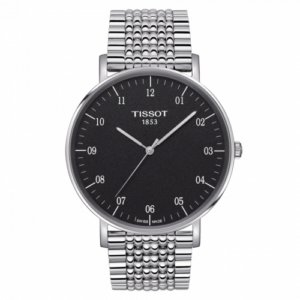 Tissot Everytime Large Stainless Steel / Black / Bracelet T109.610.11.077.00