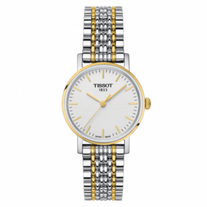 Tissot Everytime Small Stainless Steel / Yellow Gold PVD / Silver / Bracelet T109.210.22.031.00