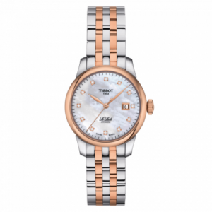 Tissot Le Locle 29 Automatic Lady Stainless Steel / Rose Gold PVD / MOP T006.207.22.116.00