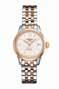 Tissot Le Locle Automatic 25.3 Stainless Steel - Rose Gold / Silver / Bracelet T41.2.183.33