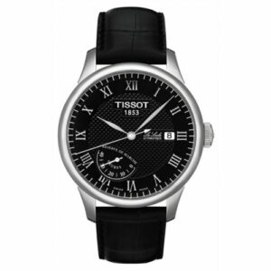 Tissot Le Locle Power Reserve 39.3 Stainless Steel / Black / Strap T006.424.16.053.00