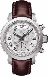 Tissot PRC 200 Quartz Chronograph Lady Roman Leather T055.217.16.033.01