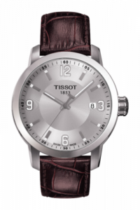 Tissot PRC 200 Quartz Silver Leather T055.410.16.037.00