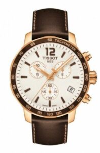 Tissot Quickster Chronograph Rose PVD / Silver T095.417.36.037.02