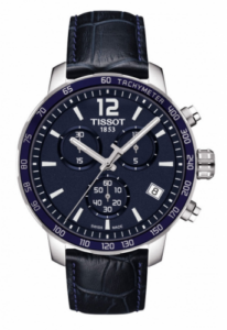 Tissot Quickster Chronograph Stainless Steel / Blue T095.417.16.047.00