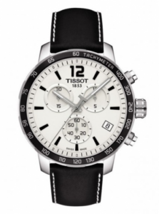 Tissot Quickster Chronograph Stainless Steel / White T095.417.16.037.00