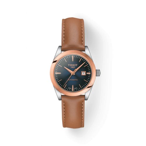 Tissot T-My Automatic Stainless Steel / Rose Gold / Blue MOP T930.007.46.041.00
