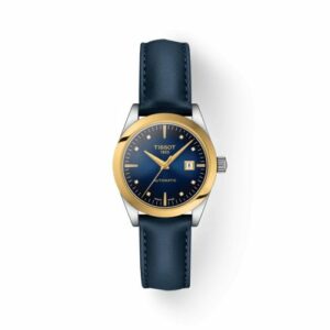 Tissot T-My Automatic Stainless Steel - Yellow Gold / Blue Gradient T930.007.46.046.00