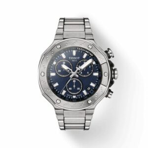 Tissot T-Race Chronograph Stainless Steel / Blue / Bracelet T141.417.11.041.00