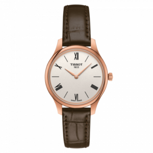 Tissot Tradition 5.5 Lady 31 Rose PVD / Silver T063.209.36.038.00