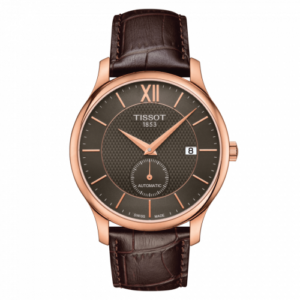 Tissot Tradition Automatic Small Second Rose Gold PVD / Grey T063.428.36.068.00