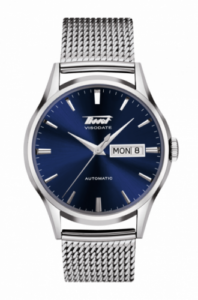 Tissot Visodate Automatic Stainless Steel / Blue / Milanese T019.430.11.041.00
