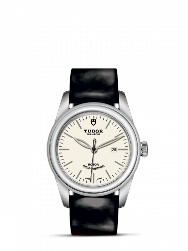 Tudor Glamour Date 31 Stainless Steel / Opaline / Strap 53000-0085