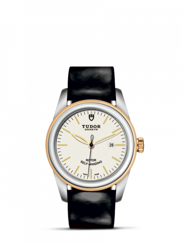 Tudor Glamour Date 31 Stainless Steel / Yellow Gold / Opaline / Strap 53003-0071