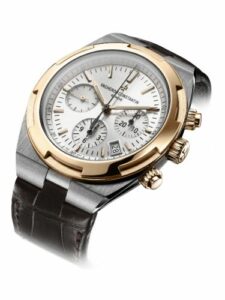 Vacheron Constantin Overseas Chronograph Stainless Steel / Pink Gold / Silver 5500V/000M-B074