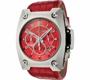 Wyler Geneve Code-R Chronograph Red Dial 100.4.00.RE1.CR