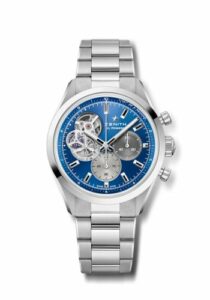 Zenith Chronomaster Open Stainless Steel / Blue / Boutique Edition 03.3300.3604/51.M3300